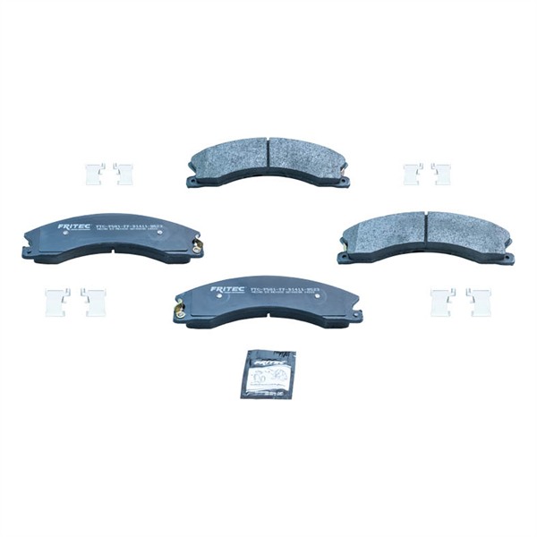 BALATA DISCO DELANTERA FRITEC CHEVROLET TRUCK SILVERADO 1500 2016-2017 SILVERADO 2500 BASE 2016-2017 SILVERADO 2500 HD 2011-2021 SILVERADO 3500 BASE 2018-2013 GMC TRUCK SIERRA 2500 HD 2011-2021 SIERRA